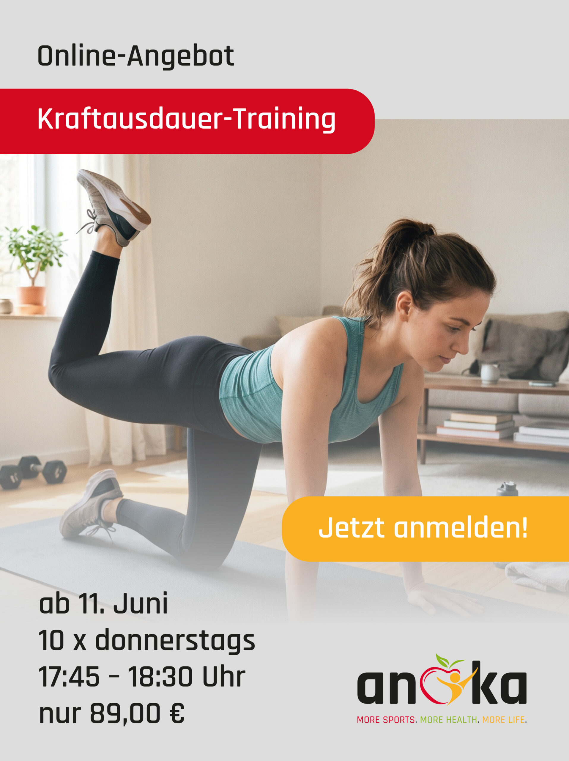 Onlinekurs: Kraftausdauer-Training von anka